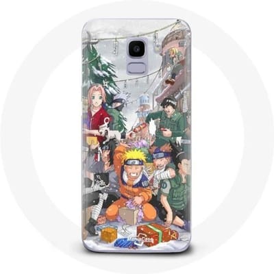 Coque pour Samsung Galaxy A6 2018 Naruto Christmas Day Anime Manga