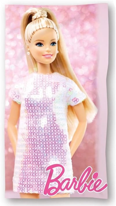 Barbie strandlaken - 70x140 cm - Sneldrogend