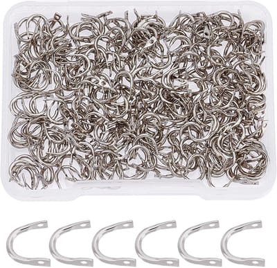 Superfindings 300Pcs Vissen Spinner Clevis U-vormige Spinnerbait