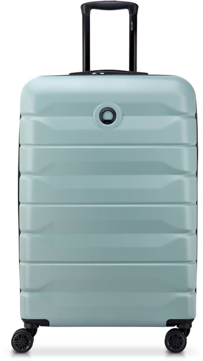 Delsey Air Armour Uitbreidbare Grote Koffer 77 cm – 112L – TSA Slot – 4 Dubbele Wielen – Sage Green