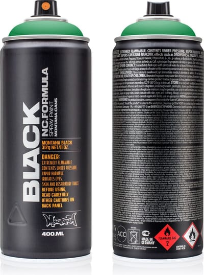 Montana BLACK 6055 Boston spuitbus 400ml