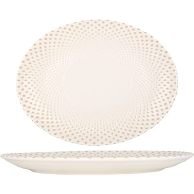 Rinart Serveerschaal - Punto - Porselein - 31 cm - set van 2