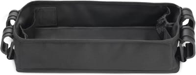 Kinderwagen Tray - Reis Tafel - Snacks en Opslag - Antislip Oppervlak - 50 x 22 cm - Zwart