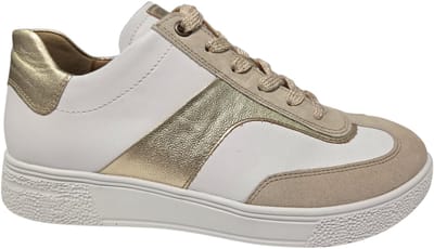 Hartjes Sneaker 162.2702/31 32.02 Beige Wit Wijdte H - Wit - 43