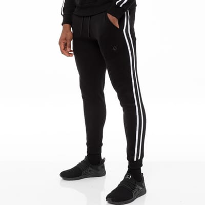 Heren Zwart Trainingspak Joggers| Enzo Designer Menswear