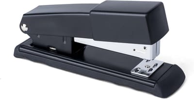 Metaal Nietmachine - Bureau Nietapparaat - Documenten Ordenen - Stevig Metalen Ontwerp - 25 Vel Capaciteit - Zwart