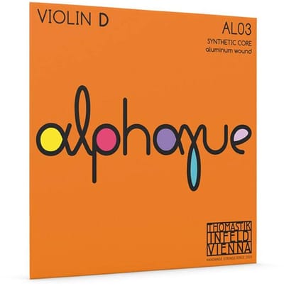Thomastik Infeld THAL-03 violin string D-3 4/4 medium, synthetic core, aluminum wound