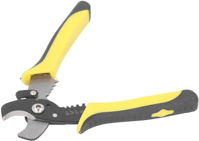 Draadstripper - Krimptang - Elektrisch Werk - CNC Nauwkeurig - Industrieel Staal - Zwart