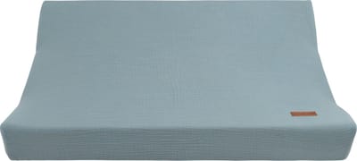 Baby's Only Baby aankleedkussenhoes - Waskussenhoes - Overtrek verzorgingskussen Breeze - Stonegreen - 45x70 cm - 100% katoen