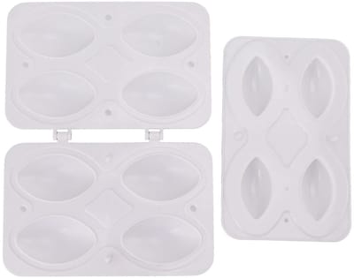 Dailygoods- Gehaktbalvorm Duurzaam - Handmatige Gehaktballen Maker - Keuken Gereedschap - 4 Compartimenten - Voedingskwaliteit ABS - Eenvoudig in Gebruik - Gehaktballenmaker