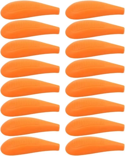Schouderbeschermers - Kledinghangers - Kleding Beschermen - Voorkomt Vervorming - 8 Paar - Oranje