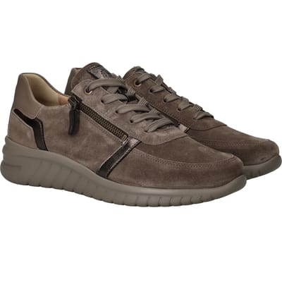 Dames Veterschoenen Hartjes Wave Shoe Muskat G+ Taupe - Maat 41