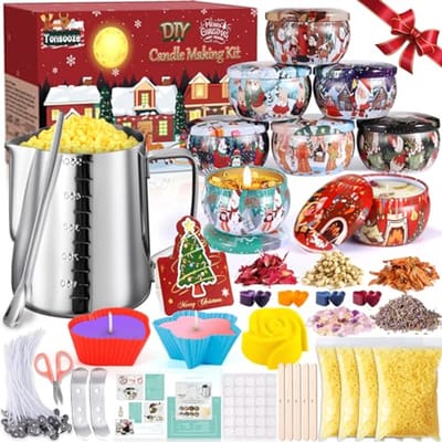 DIY kaarsenmaakset voor kerst en speciale gelegenheden