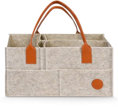Babymand Organizer voor Luierwagen met Afneembare Vakken - Perfect Cadeau voor Pasgeborenen