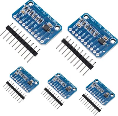 4 Kanaals Analoog naar Digitaal Converter Module 16-bit voor Arduino en Raspberry Pi (5 Stuks)