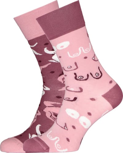 Many Mornings unisex sokken Simply The Breast - Unisex - Maat: 35 - 38
