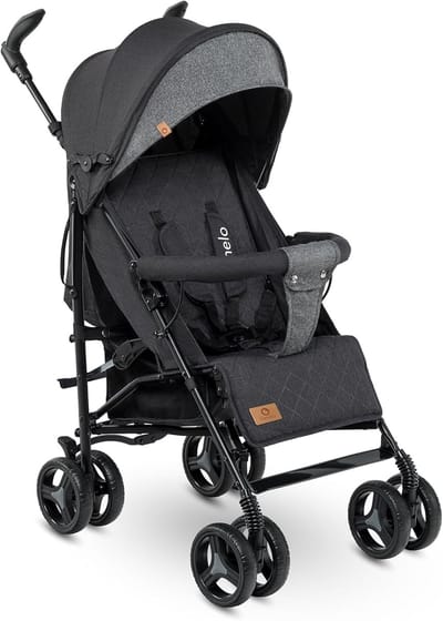 Lichte Opvouwbare Kinderwagen - Compacte Paraplu Buggy met Verstelbare Rugleuning en Schokdemping