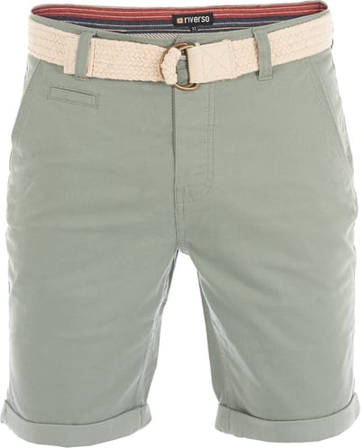 riverso Heren Short RIVHenry regular/straight Groen W 44 Volwassenen Zomershorts