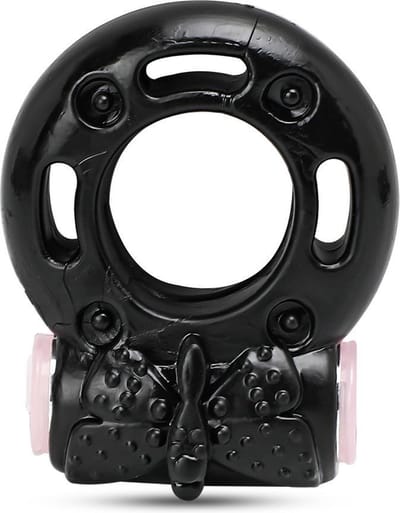 Vibration Cockring Basic Zwart - Uniek gevoel - Voor hem en voor haar - Stimulerend voor mannen en vrouwen - Spannend voor koppels - Sex speeltjes - Sex toys - Erotiek - Sexspelletjes – Seksspeeltjes - Stimulator - Cockring vibrerend - Penisring