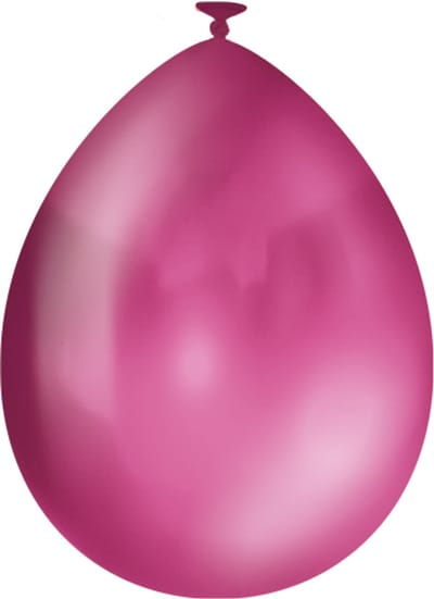 Metallic fuchsia ballonnen - 50 stuks - Premium latex ballonnen - Feestversiering - Feestballonnen voor ieder feest