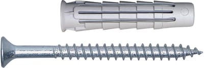 Spit PRO6 Universele Pluggen met Schroef – 8x40 mm – Doos à 50 Stuks – 565648