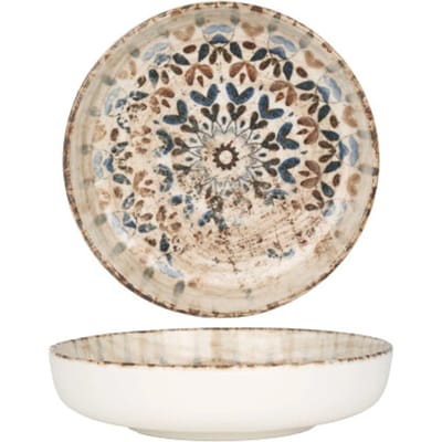 Rinart Diepbord - Aztec - Porselein - 17 cm (410cc) - set van 6