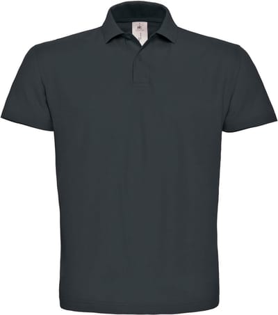 B&C Id.001 Polo Shirt CGPUI10 - Anthracite - S