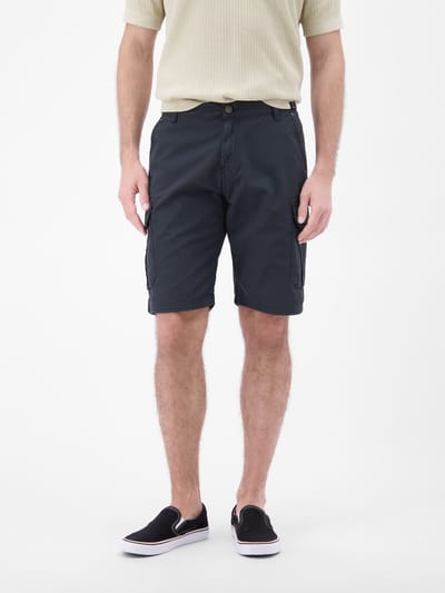 LERROS Cargo-bermuda van robuust katoen , Maat: 31 , Kleur: BLUE NIGHT , 100% katoen