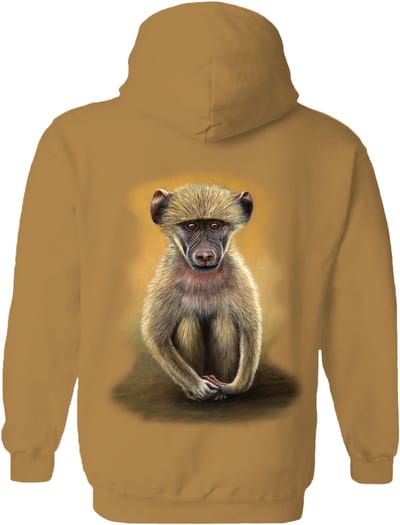 Baviaan Baboon The Coloured House Hoodie S
