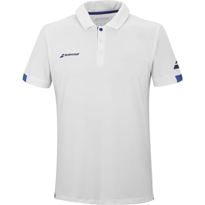 Babolat Play Korte Mouw Poloshirt Wit XL Man