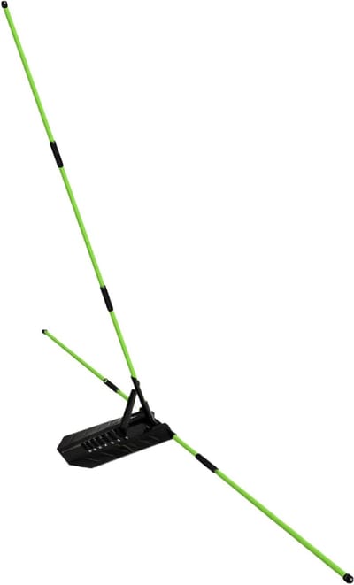 Golf Uitlijningsstokken - Trainingshengels Hulpmiddel - Golfslag Verbeteren - Verstelbare Hoek - 105 cm Lengte - Groen