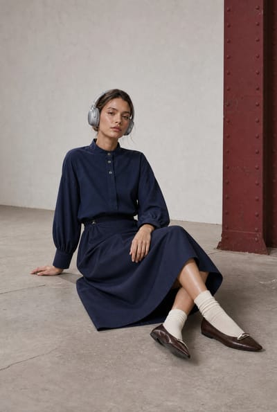 Angelika top technical jersey | Blue - Blue / S