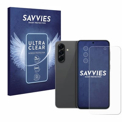 Savvies - Screenprotector voor Samsung Galaxy A56 5G (Voor+Camera) - Folie Beschermfolie transparant 18 Stuks