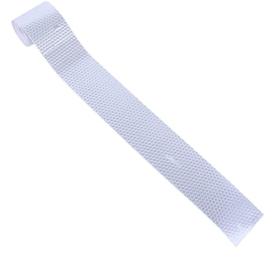 Dailygoods- Waarschuwingstape PVC - Reflecterende Tape - Veiligheidsmarkeringstape - Plakband voor Gevarenzones - 5cm Breed - Voor Auto's/Fietsen - Reflectietape