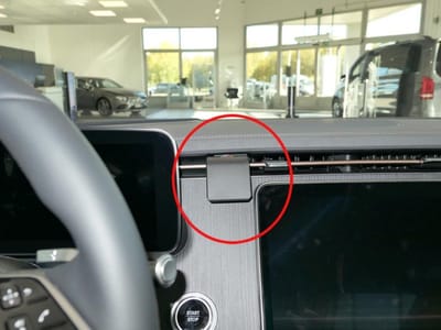 Brodit ProClip houder geschikt voor Mercedes Benz EQE/ EQS 2022 - Angled Mount