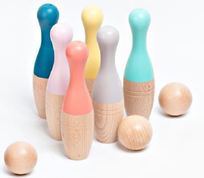 Me&Mine Houten kegelspel - Bowling set voor kinderen - Vanaf 3 jaar