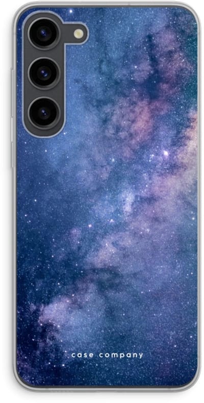 Case Company® - Hoesje geschikt voor Samsung Galaxy S23 Plus hoesje - Nebula - Soft Cover Telefoonhoesje - Bescherming aan alle Kanten en Schermrand