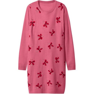 ESMARA Dames kerstjurk (Roze, XS (32/34))