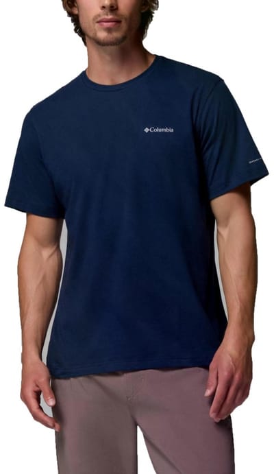 Columbia Thistletown Hills™ T-shirt Met Korte Mouwen Blauw M Man