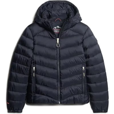 Superdry - Gewatteerde Fuji jas met capuchon - Dames - Gewatteerde jassen