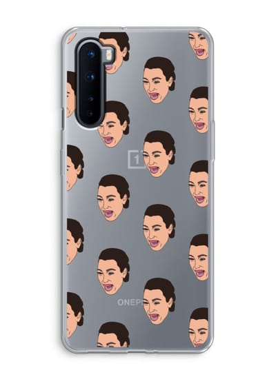Case Company® - Hoesje geschikt voor OnePlus Nord hoesje - Ugly Cry Call - Soft Cover Telefoonhoesje - Bescherming aan alle Kanten en Schermrand