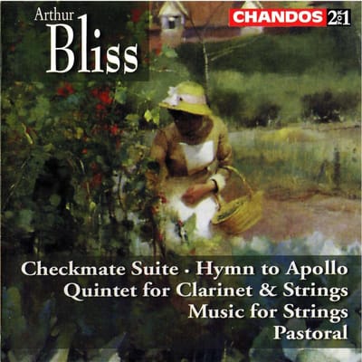 Janet Hilton, Lindsay String Quartet, Ulster Orchestra - Bliss: Checkmate Suite | Hymn To Apollo | Music For Strings (2 CD)
