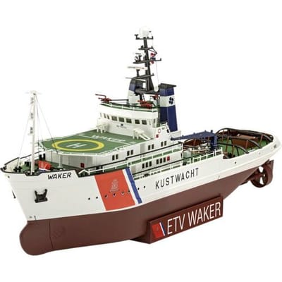 Revell Modelbouwpakket Schepen - 05240 ETV Waker - Nederlandse Kustwacht Noodsleepvaartuig - Zeesleper Smit Houston Schip Plastic - 1:200 - Modelbouw