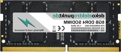 RAM Geheugen - DDR4 Module - Laptop Upgrade - Snelle Dataoverdracht - 8GB - Zwart