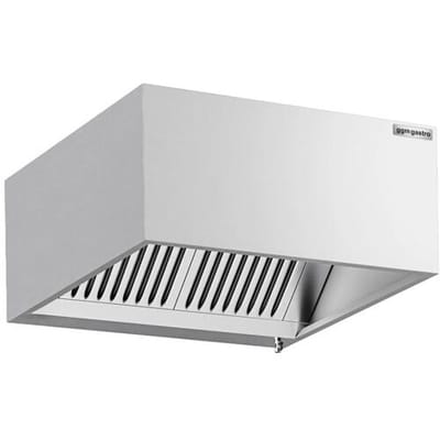 GGM Gastro Induktions-Kastenhaube - 1000mm - ohne Motor - mit Filter & Licht