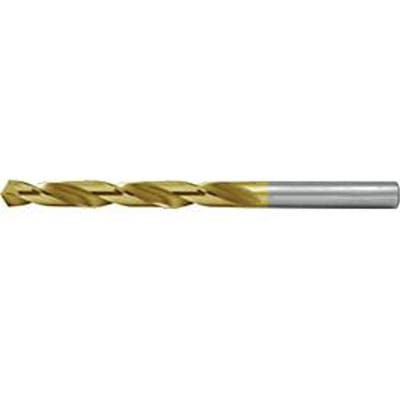 RUKO spiraalboor DIN 338 type N, Ø 1,6 mm, HSS TiN gecoat, L 43 mm, punthoek 118°, rechte schacht