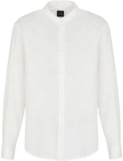 Armani Exchange Xm000717_af13181 Overhemd Met Lange Mouwen Wit XS Man