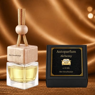 Autoparfum Hanger: Populaire Wellnessgeur met Alchemy - Kleine Fles, Langdurige Luxe Geur - Dierproefvrij