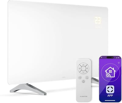 Infraroodpaneel Wandverwarming 720W met Thermostaat & App Bediening | Staand of Wandmontage