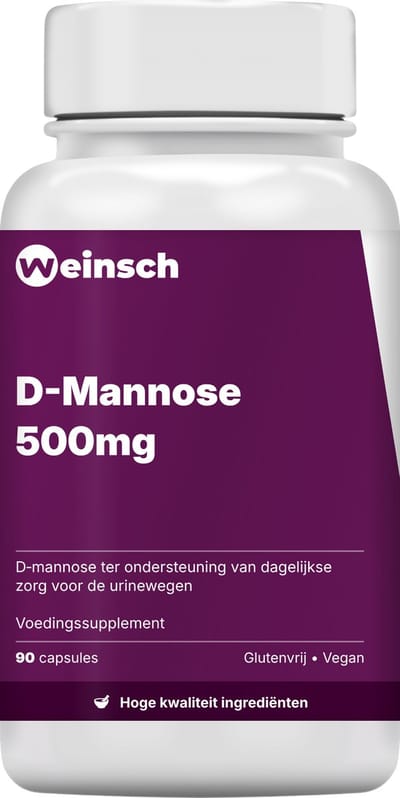 Weinsch D-Mannose 500mg | 605mg | 90 capsules